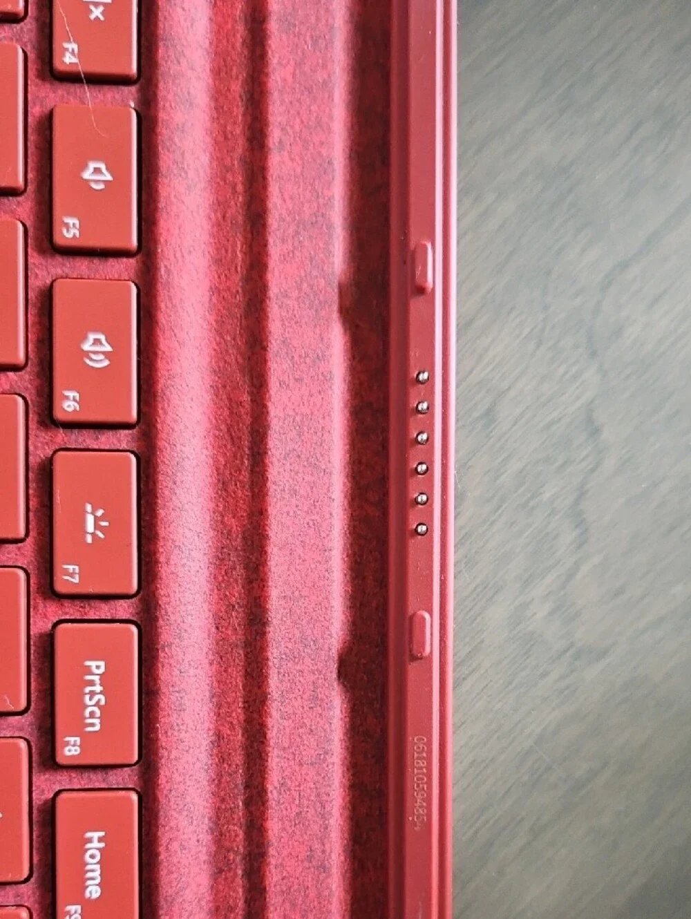 Microsoft 1840 Alcantara Signature Surface Go Type- Red